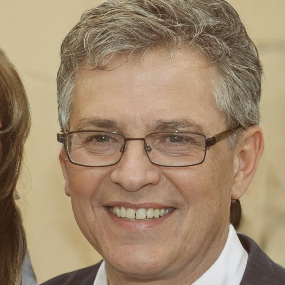 Male expert in budget risk management